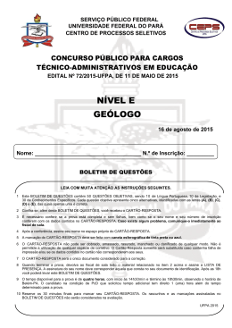 Prova - Ceps