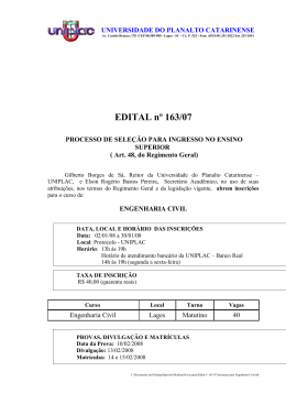 Processo Seletivo