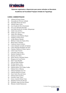 CURSO: ADMINISTRAÇÃO