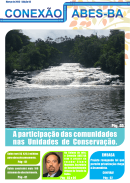 Jornal Conex&atilde;o ABES Bahia