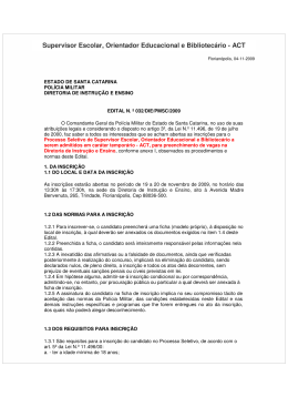 Edital - Biblio Concursos