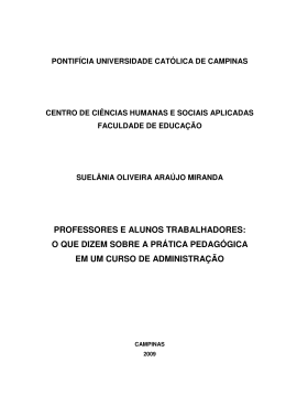 professores e alunos trabalhadores