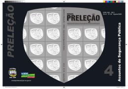 Edi&ccedil;&atilde;o N&ordm; 04 - Ago/2008 - Pol&iacute;cia Militar do Esp&iacute;rito Santo