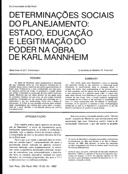 DETERMINAÇÕES SOCIAIS o PLAN EJAM ENToz