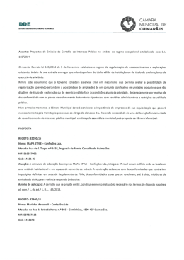 PROPOSTA - Emiss&atilde;o de Interesse P&uacute;blico