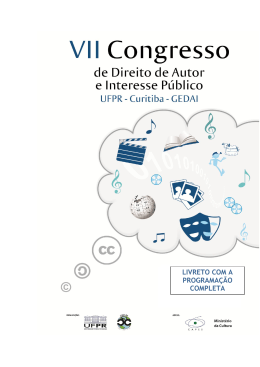 IV Congresso de Direito de Autor e Interesse Público