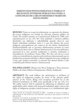 5_direito dos povos ind&iacute;genas &agrave; terra e o relevante