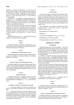 Decreto-Lei n.&ordm; 57/2015