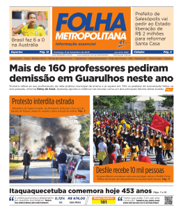 Folha Metropolitana - CRMV-SP