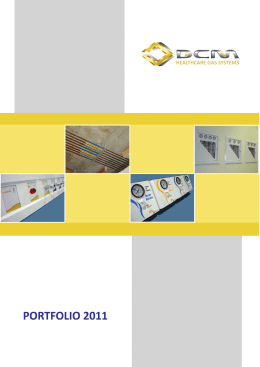 portfolio - dcm healthcare gas systems ltda