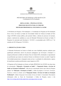 PR&Oacute;-REITORIA DE PESQUISA E P&Oacute;S-GRADUA&Ccedil;&Atilde;O