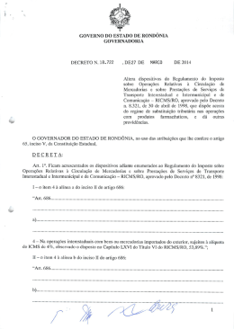 Decreto n. 18722