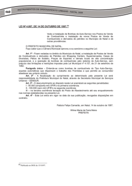 lei ne 4.887, de 14 de outubro de 19916`1