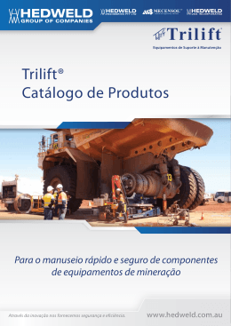 Trilift&reg; Cat&aacute;logo de Produtos