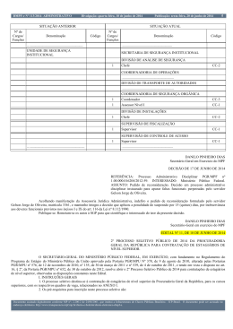 EDITAL DE ABERTURA  - Biblioteca Digital do MPF