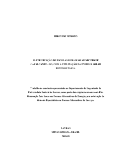 HIROYUKI NEMOTO ELETRIFICA&Ccedil;&Atilde;O DE ESCOLAS