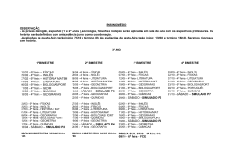ENSINO M&Eacute;DIO OBSERVA&Ccedil;&Atilde;O: - As provas de ingl&ecirc;s, espanhol (1&ordm;