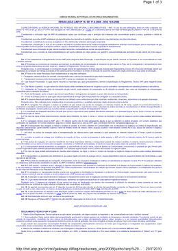 Resolu&ccedil;&atilde;o ANP N&ordm; 16, DE 17.6.2008