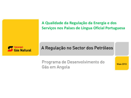 Programa de Desenvolvimento do Gás em Angola