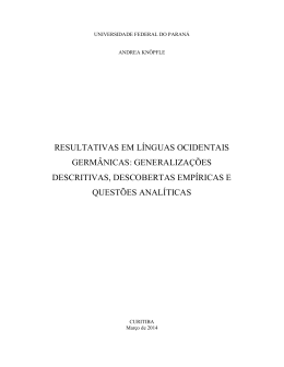 ANDREA KNOPFLE - DSpace - Universidade Federal do Paran&aacute;