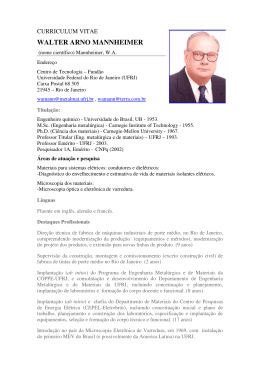 WALTER ARNO MANNHEIMER