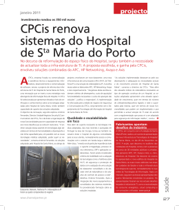 Porto (Channel Partner) - Hospital de Santa Maria