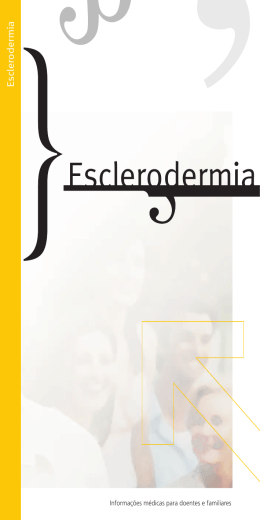 Esclerodermia  - Sociedade Portuguesa de Medicina Interna