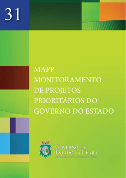 mapp monitoramento de projetos prioritários do governo do estado