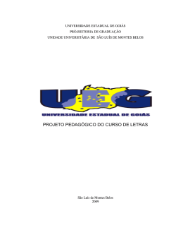 PPC 2009 - UEG - S&atilde;o Lu&iacute;s de Montes Belos