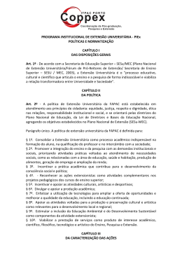 Regulamento - ITPAC Porto Nacional