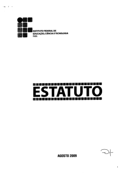 estatuto do ifpa