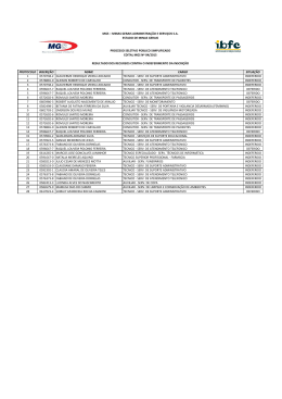 Resultado dos recursos contra o indeferimento da inscri&ccedil;&atilde;o