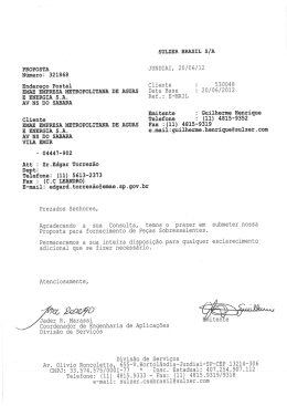 321868  - Cota&ccedil;&atilde;o Eletr&ocirc;nica de Pre&ccedil;os