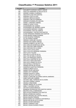 Classificados 31-10