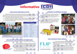 ELEITA NOVA DIRETORIA DO ICDH