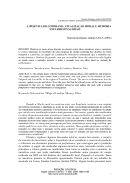 A (po)&eacute;tica do cotidiano