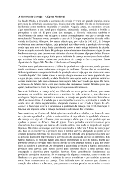 A Hist&oacute;ria da Cerveja &ndash; A &Eacute;poca Medieval Na Idade M&eacute;dia