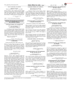 Resultado Pregao 012012 - Conselho Federal de Farm&aacute;cia