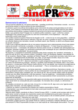 Democracia & ceticismo