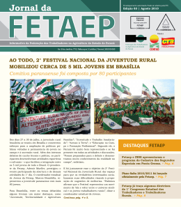 Edição n.º 83 Agosto de 2010 - Federação dos Trabalhadores na