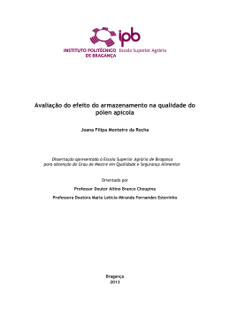 Joana Filipa Rocha - Biblioteca Digital do IPB