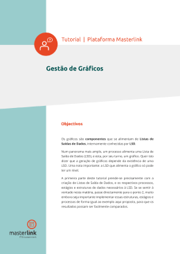 Gest&atilde;o de Gr&aacute;ficos - central masterlink