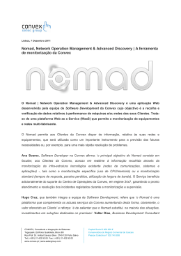 Nomad, Network Operation Management & Advanced Discovery | A