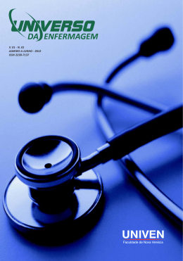Edi&ccedil;&atilde;o 01 Revista Universo da Enfermagem Janeiro a Junho de 2012