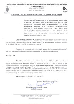 152_2015 Concessão de Aposentadoria Jaideth