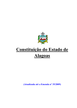 Constituição do Estado de Alagoas - 02