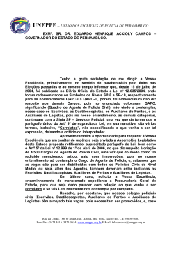 REQUERIMENTO AO GOVERNADOR - EDUARDO