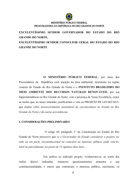 excelent&iacute;ssimo senhor governador do estado do rio grande do norte