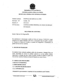 Gest&atilde;o Patrimonial &ndash; Bens imobili&aacute;rios