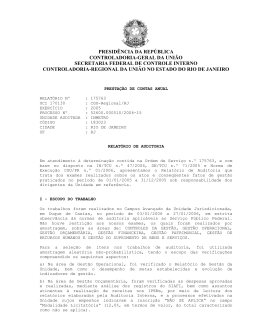presid&ecirc;ncia da rep&uacute;blica controladoria-geral da uni&atilde;o